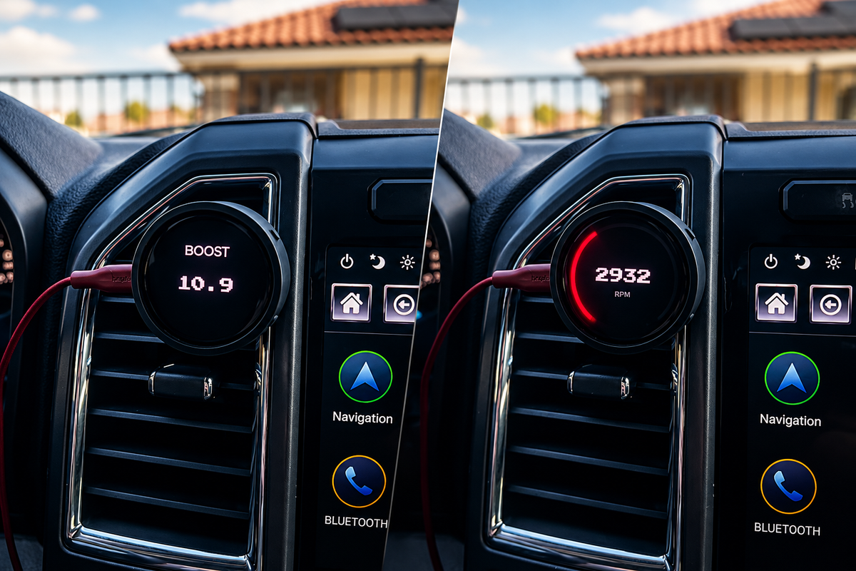 Amoled gauge